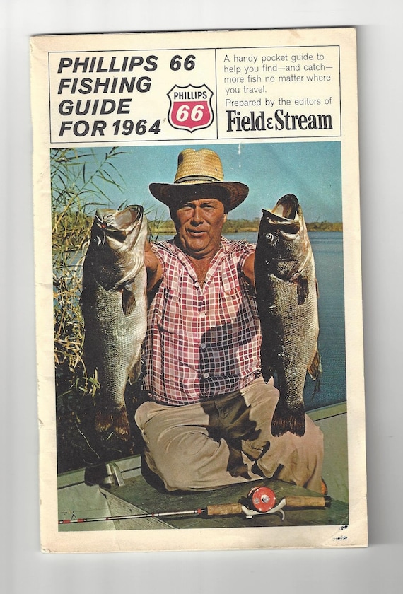 Phillips 66 Fishing Guide for 1964 Booklet 