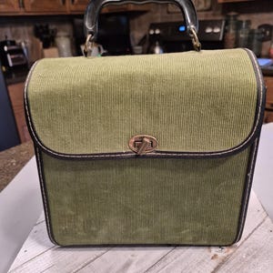 Columbia Records Corduroy 1970&#39;s 45 RPM Record Carrier