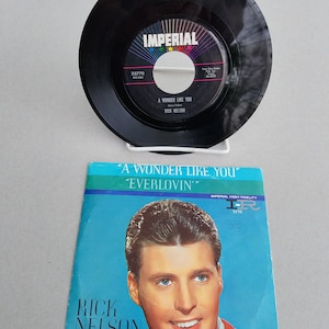 Ricky Nelson - 45 RPM Record - A Wonder Like You/ Everlovin&#39;  5770 Imperial