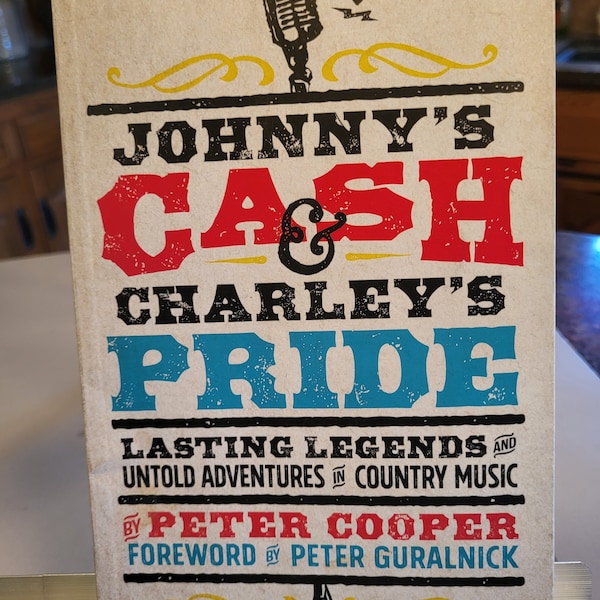 Johnny Cash & Charley Pride - Softcover Book - Lasting Legends