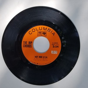 Hot Rod USA/ Three Window Coupe - The rip Chords - 45 rpm Record