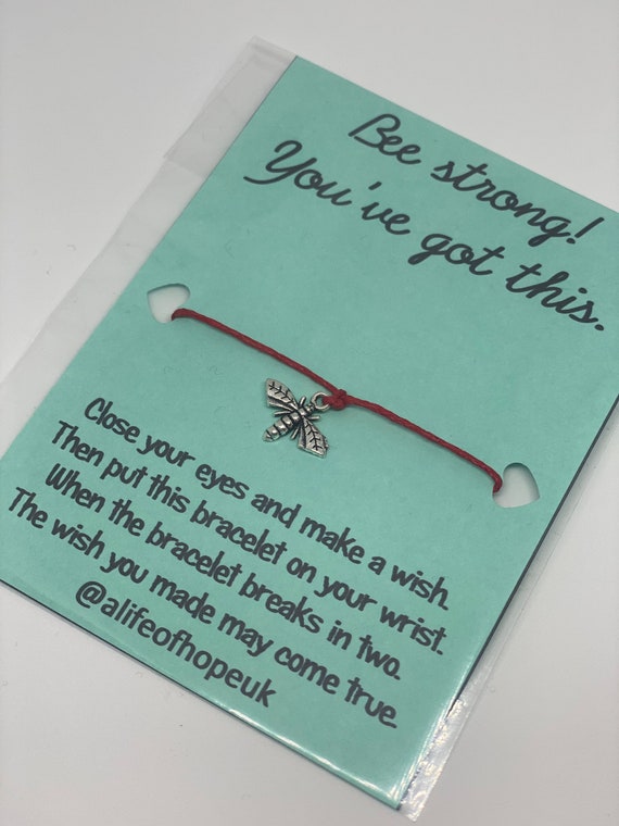 bee strong bracelet