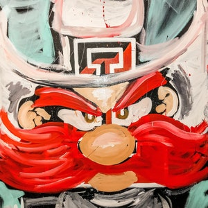 Texas Tech Red Raider Halftime Performance Speedpainting