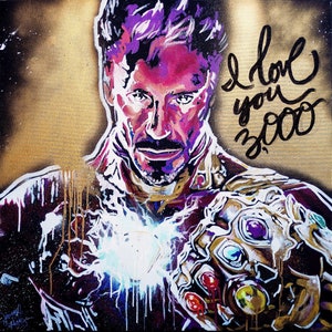Ironman Painting: Avengers Endgame