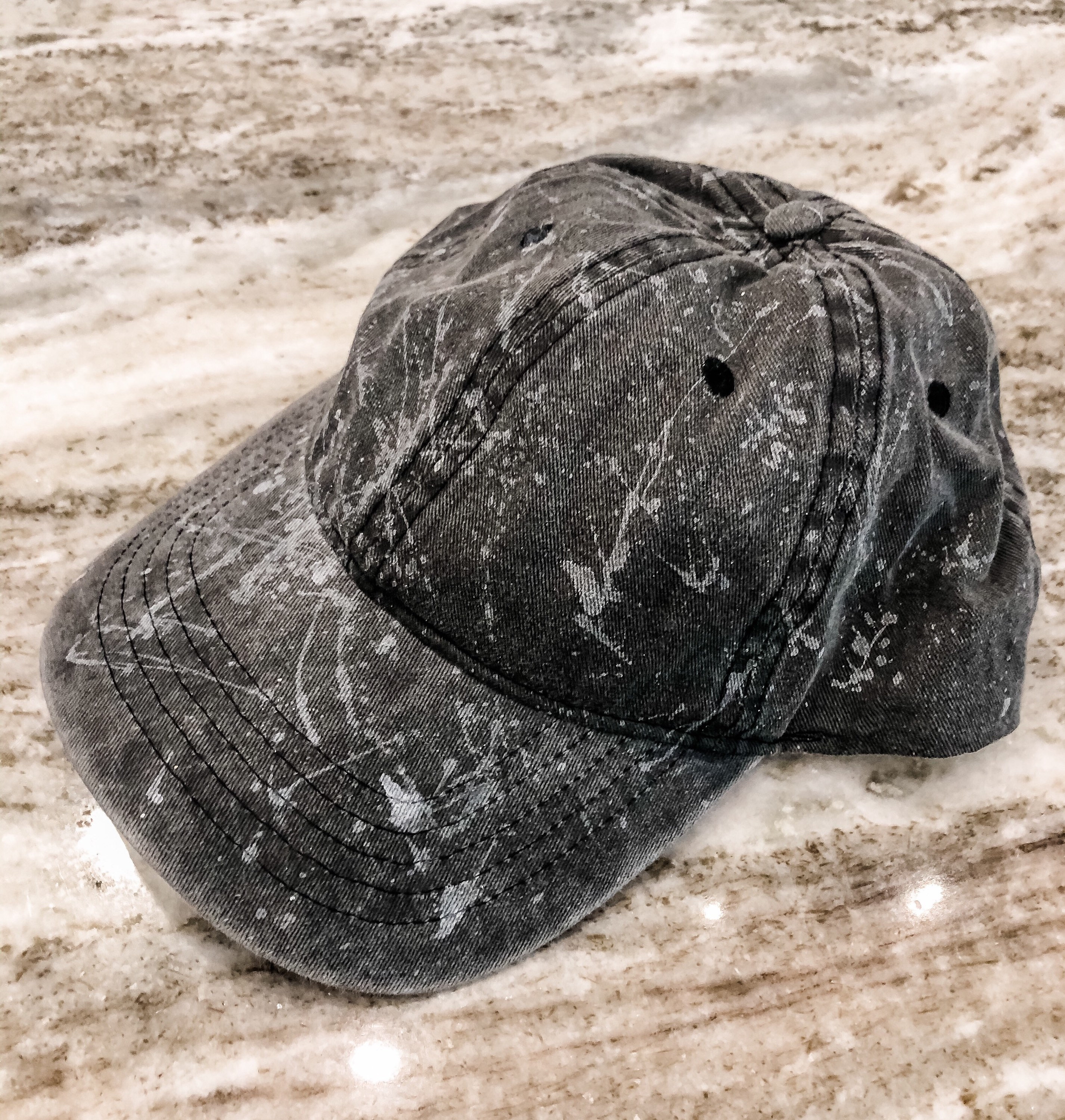 Black denim dad hat new arrivals