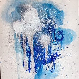 Original Mixed Media Watercolor Art