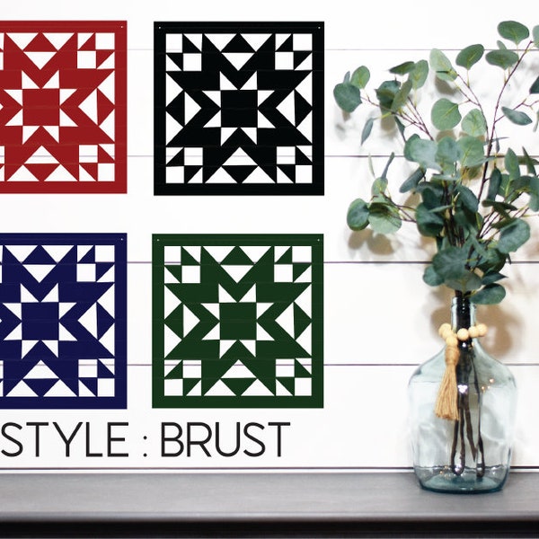 Metal Barn Quilt Etsy