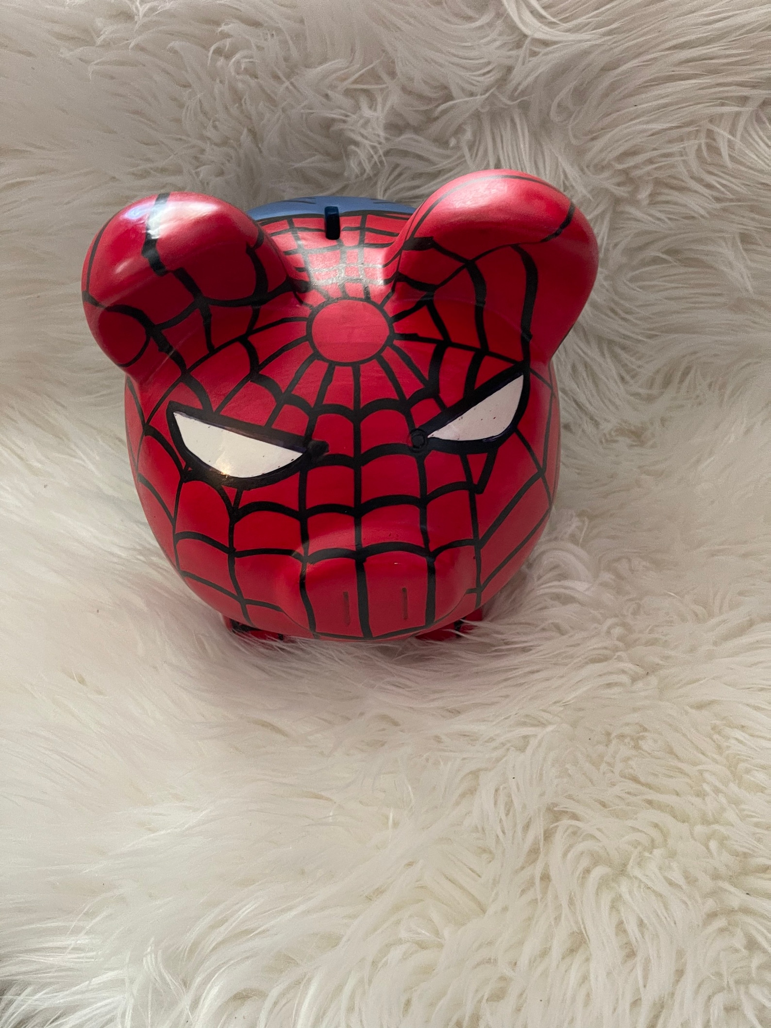 SpiderMan piggy bank Etsy