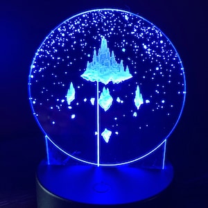 Sky Children of the Light Engraving - “Orbit” with LED base