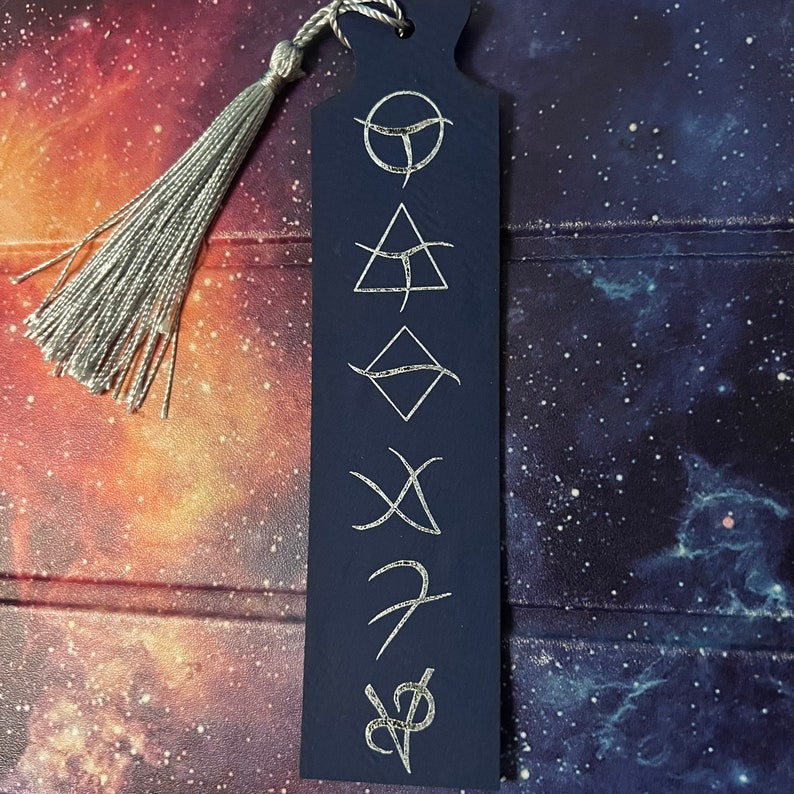 Old Kingdom Charter Marks Bookmark Etsy