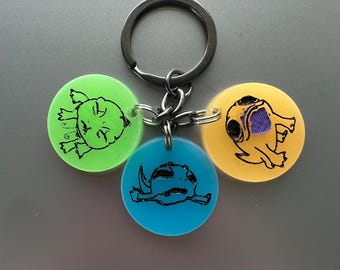 Esca Glowtad Key Jangler