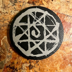 Fullmetal Alchemist slate coasters, set of 5