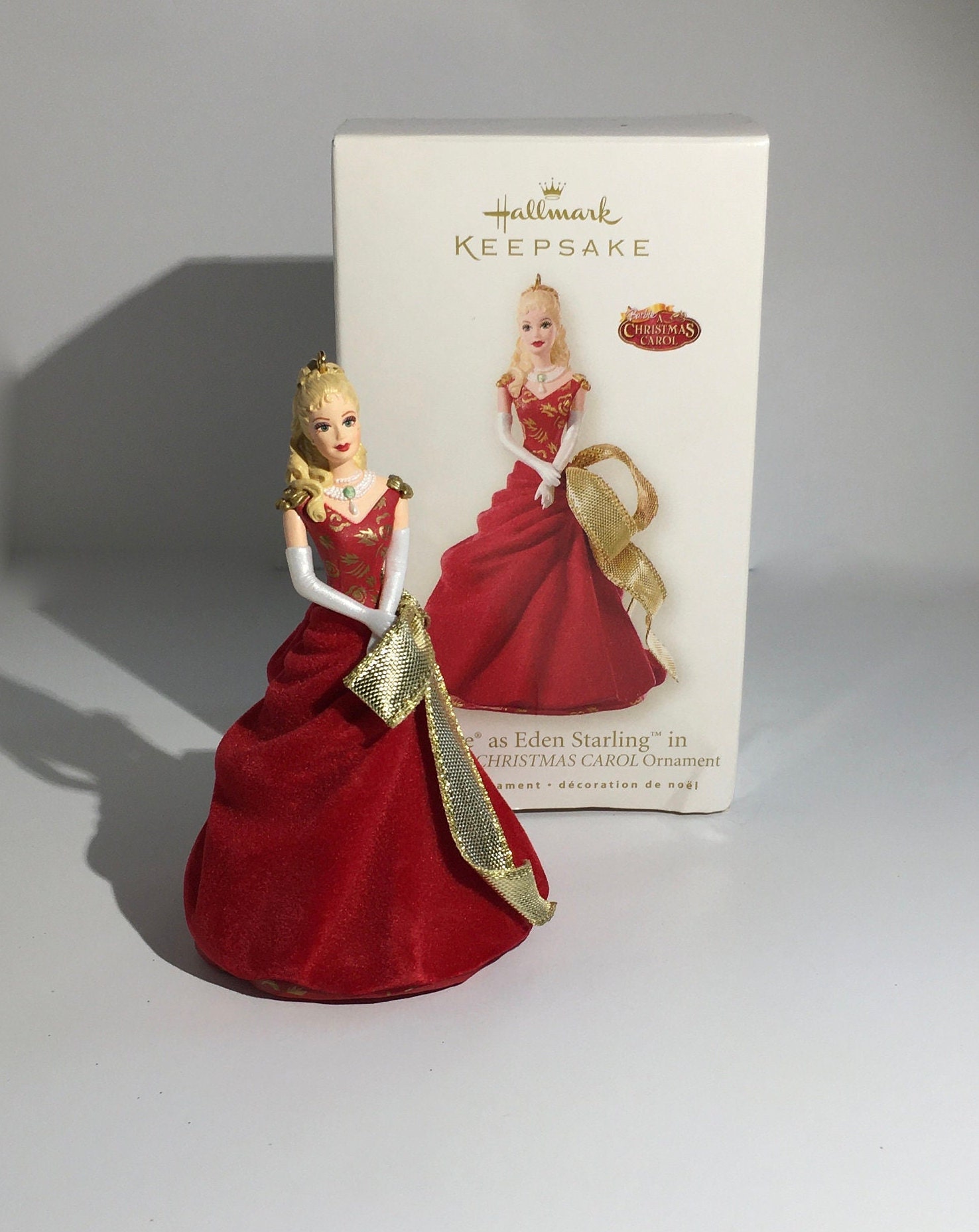 Hallmark Keepsake BARBIE as EDEN STARLING in A Christmas Carol Ornament