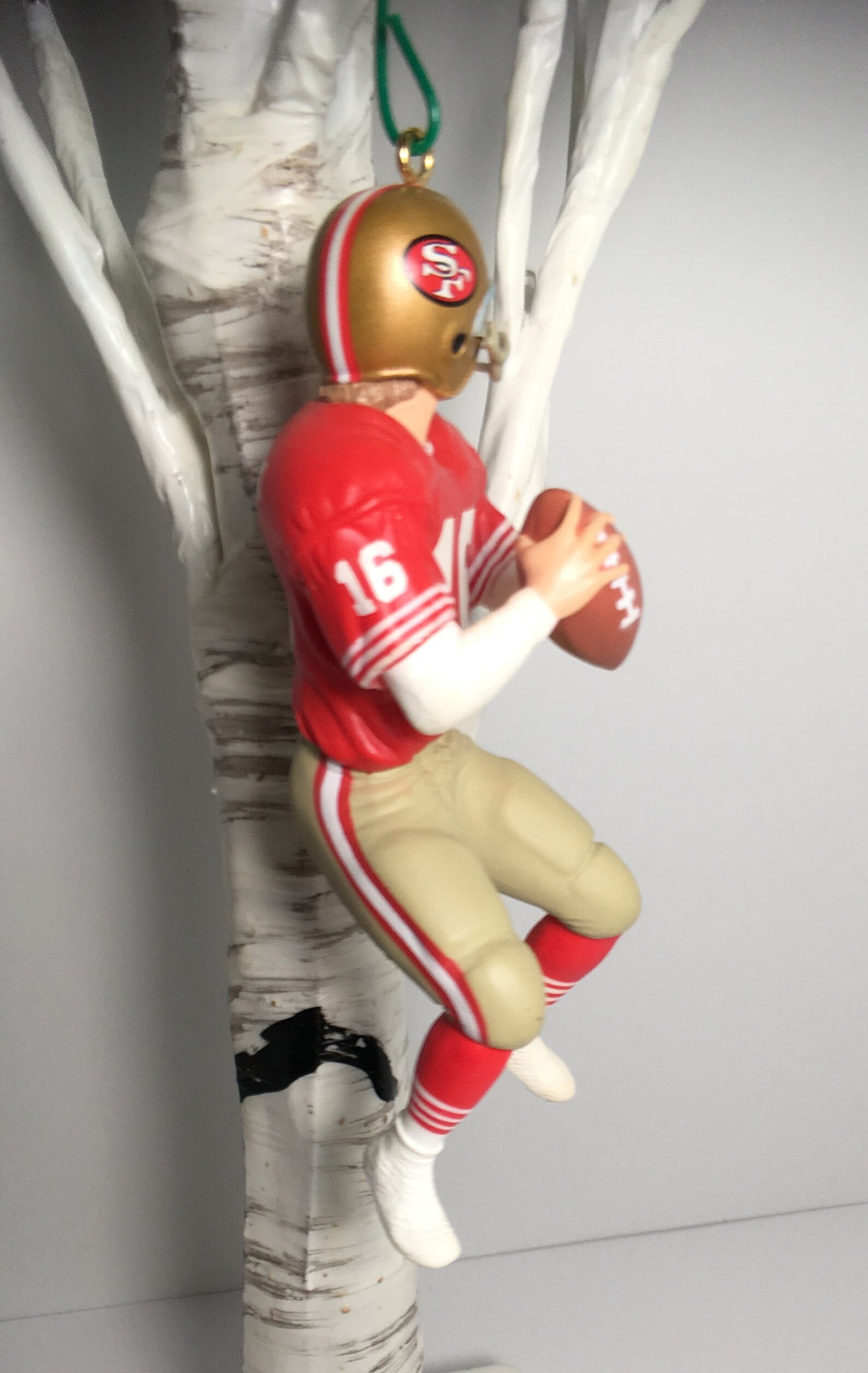 Hallmark Keepsake NFL Player Joe Montana Ornament Etsy