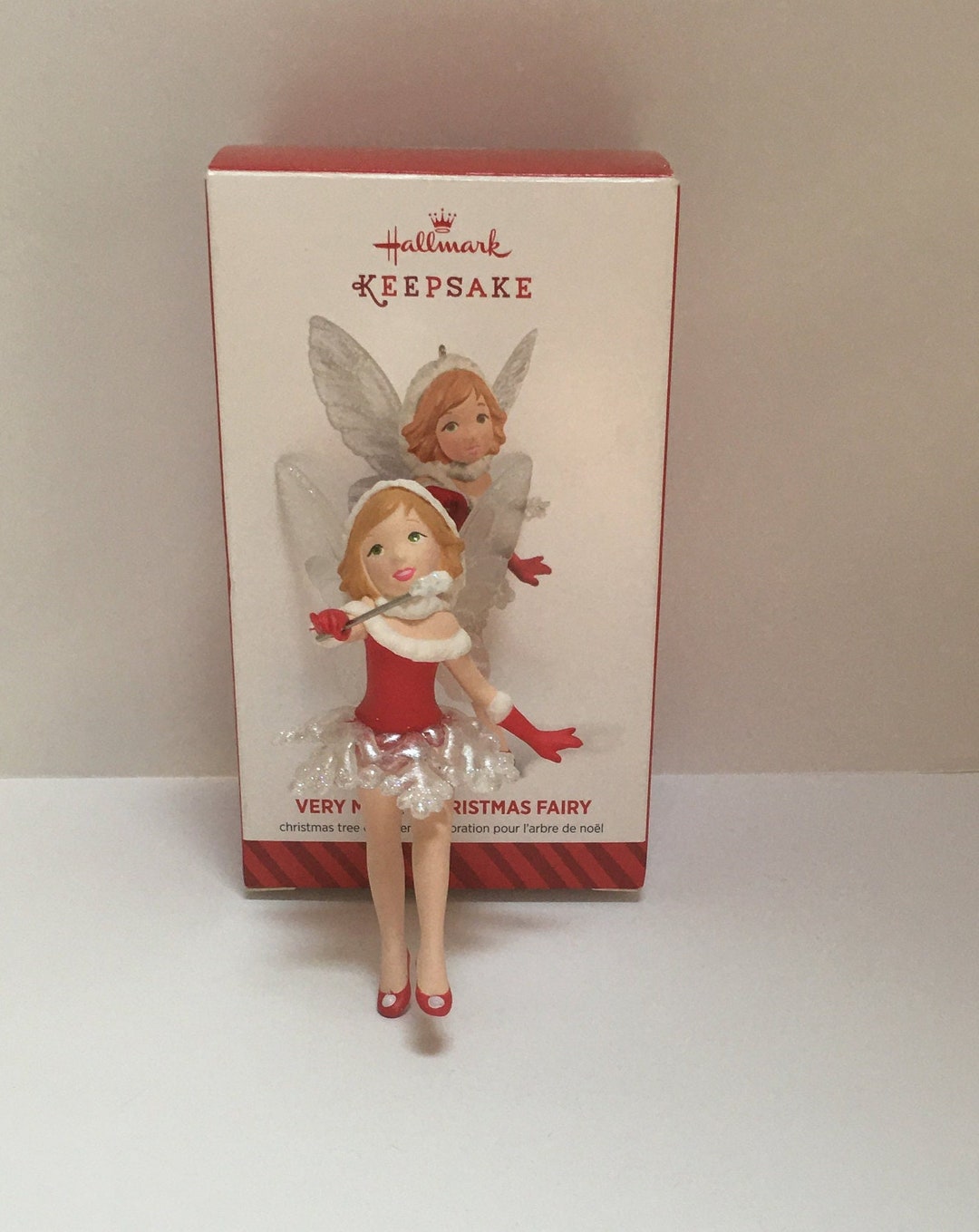 Hallmark Keepsake fairy Messengers Very Merry Christmas Fairy Ornament
