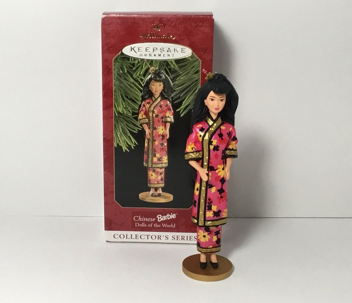 chinese barbie ornament