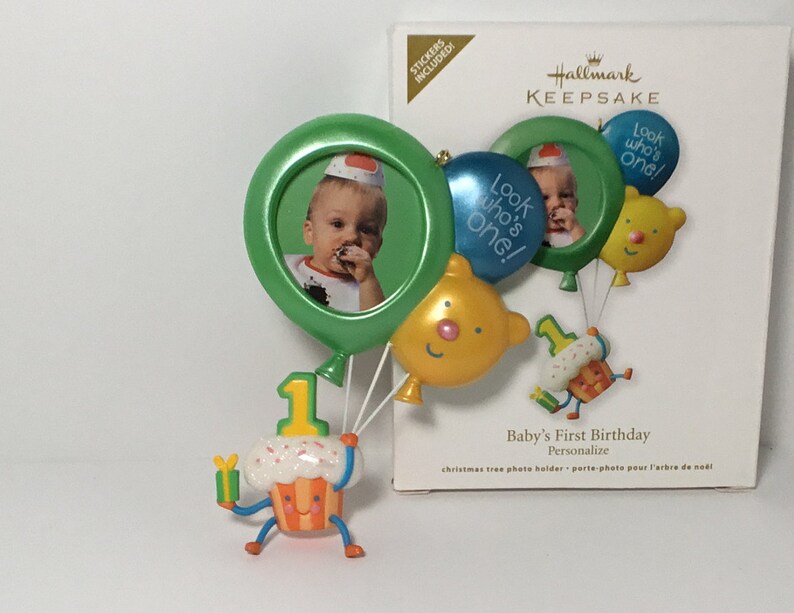 first birthday ornament