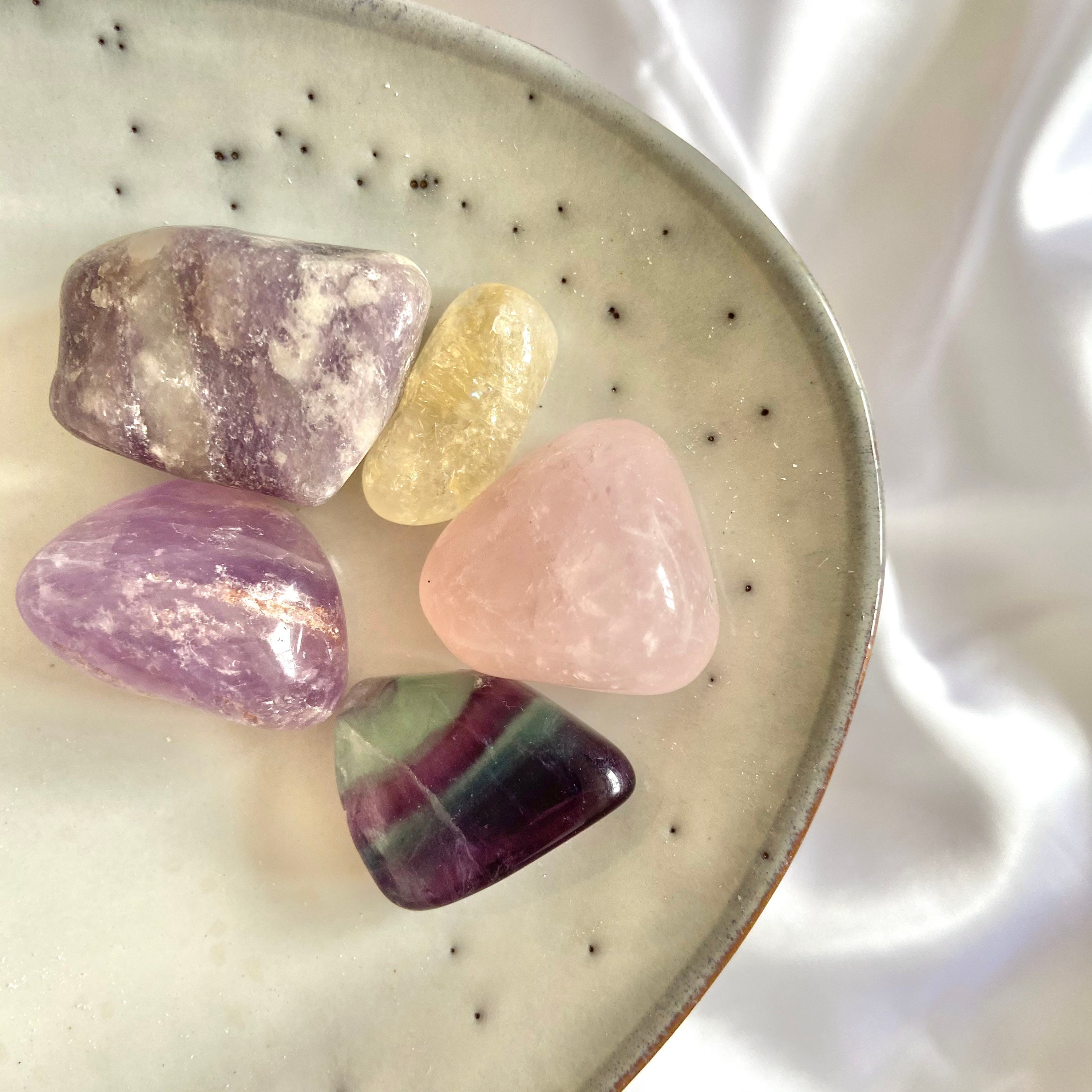 Anxiety relief crystal kit crystals for anxiety and stress Etsy