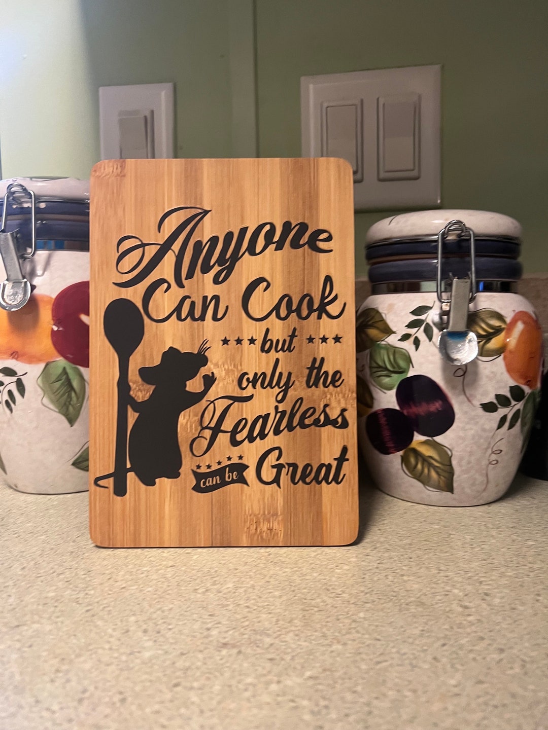 Any One Can Cook but Only the Fearless Can Be Great Ratatouille