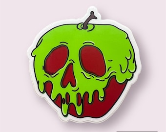 Poison Apple Decal / Poison Apple Sticker / Apple Decal / Decals for ...