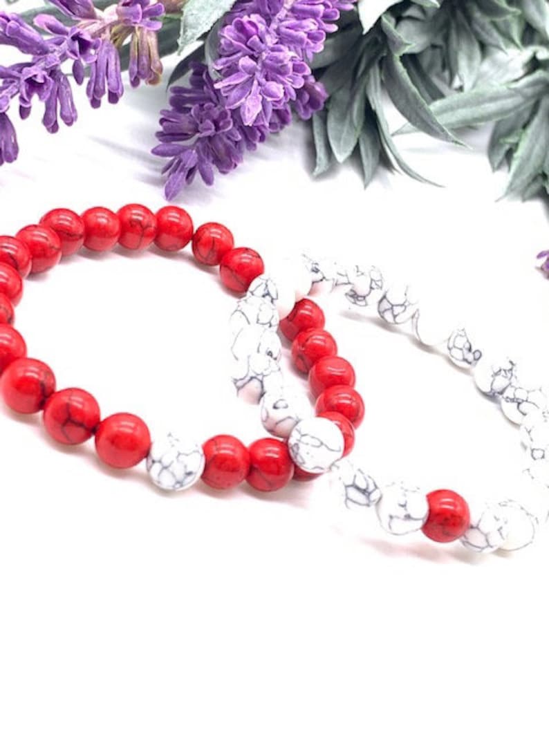 Lava Stone Bracelets for Men and Woman-Couple Relationship Distance Charm Lovers Bracelets Gift Bestseller 2 Pc Set DIY Fashion Jewelry