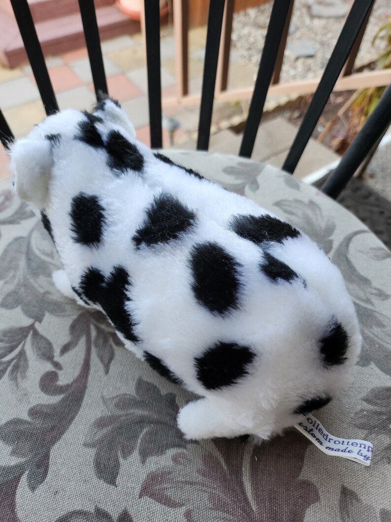 Handmade Dalmation Plush Guinea Pig image 6