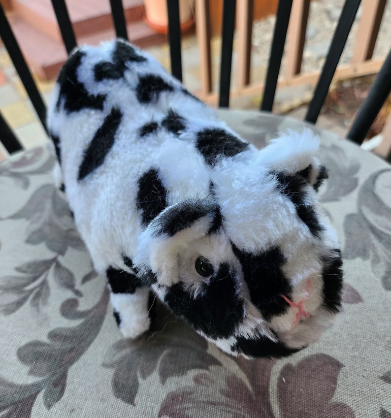 Handmade Dalmation Plush Guinea Pig image 4