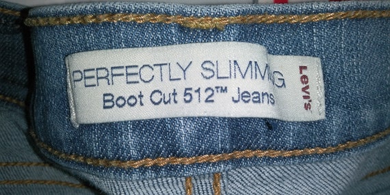 Women's Levis 512 Perfectly Slimming Boot Cut High