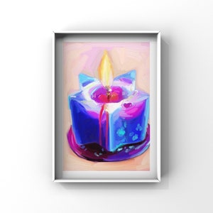Star Candle - Print