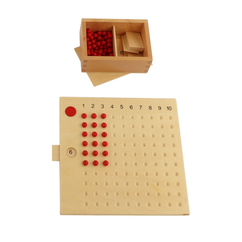 Multiplication Bead Board and Division Bead Board / IFIT Etsy
