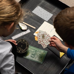Kids Escape Room in an Envelope (age 8-12) With Personalised Message | Puzzle Gift for Kids With Secret Message | The Enigmagram