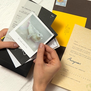 Personalized Escape Room Puzzle in an Envelope: Secret Message Gift image 1