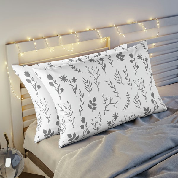 Floral Pillow Sham Etsy