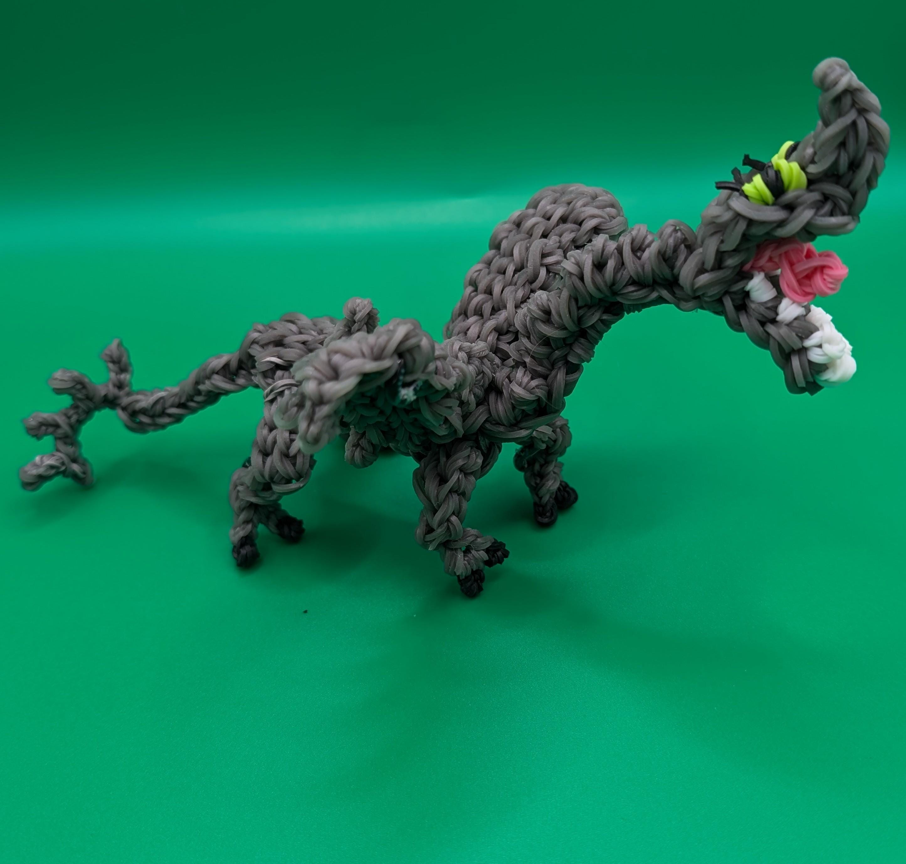 Rainbowloom Windshear/razorwhip Baby Dragon - Etsy