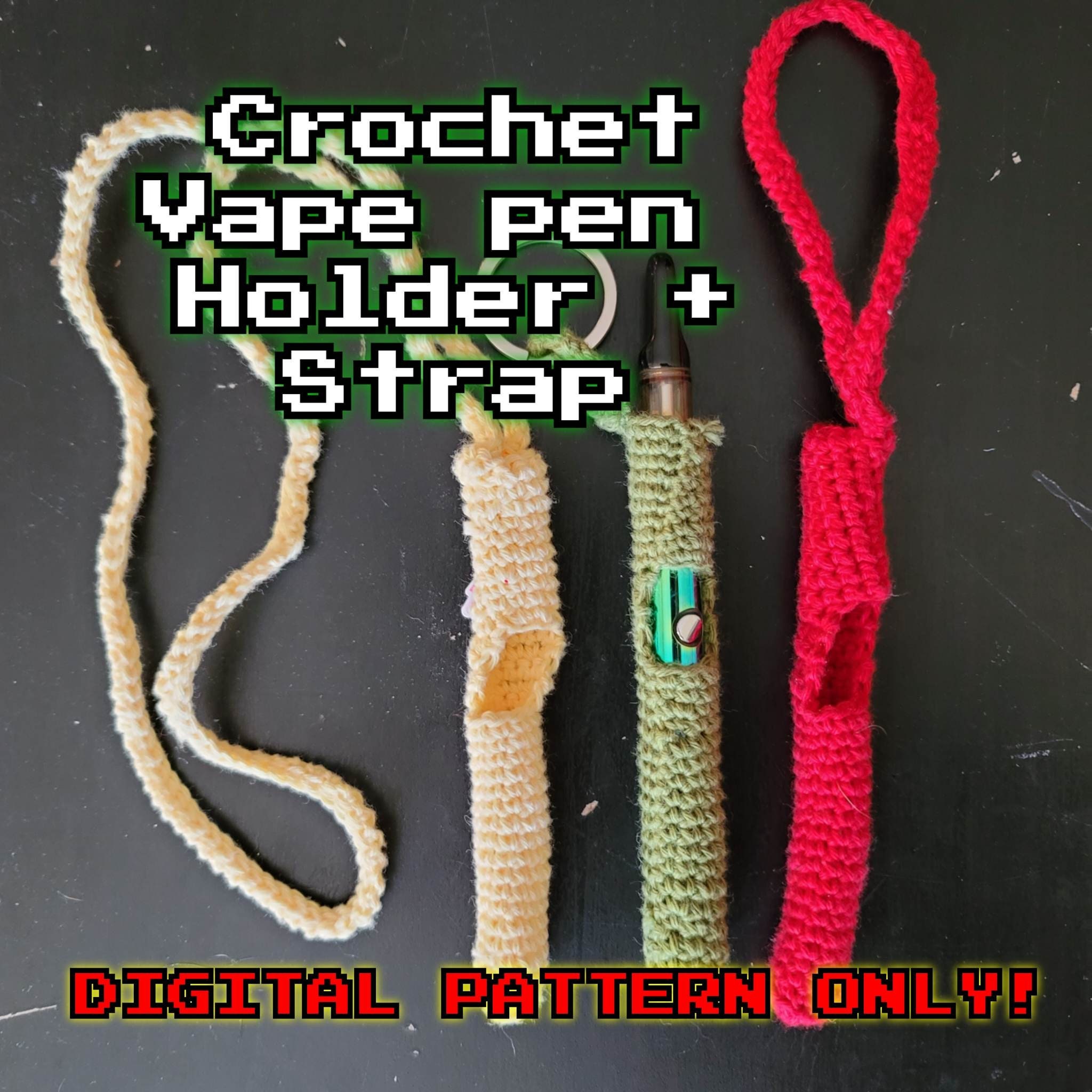 Vape Pen Holder, Vape Pen Necklace, Vape Pen Lanyard 