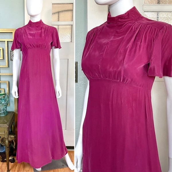 Mauve Maxi Dress - Etsy