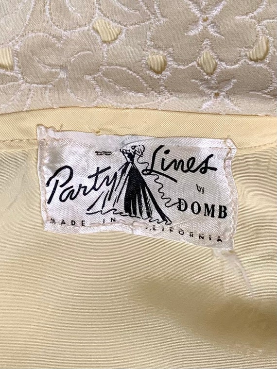 True Vintage 40s XSmall Party Lines by Emma Domb … - image 10