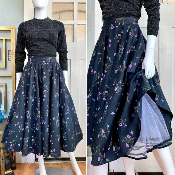 50s vintage Butterfly skirt