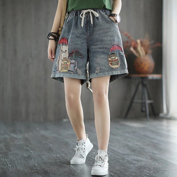Cute top loose shorts