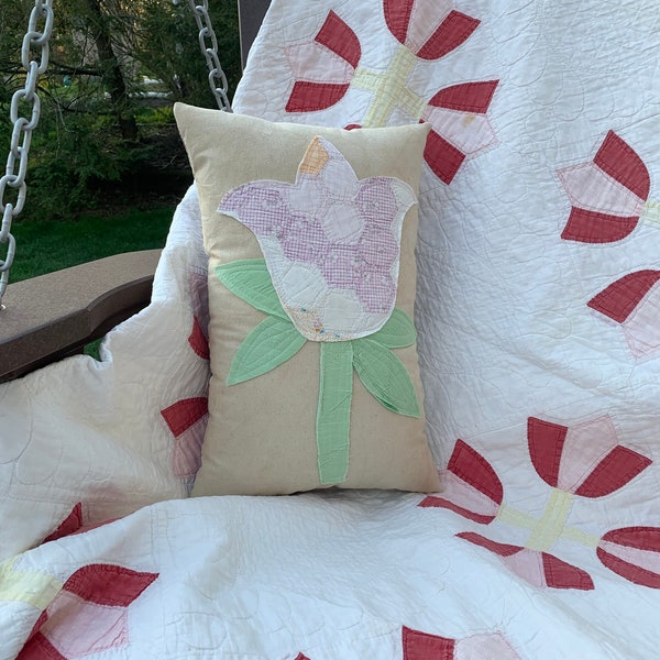 Quilt Pillow Etsy