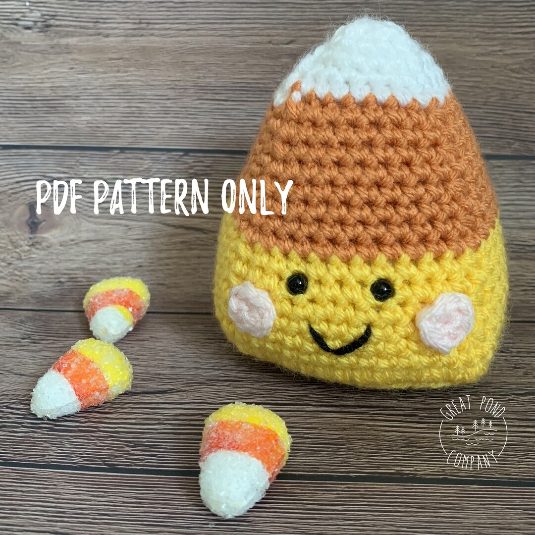 Crochet Candy Corn Amigurumi Pattern (PDF Download) - Etsy