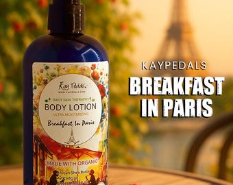 Frühstück in Paris Body Lotion | Bio-Sheabutter, Mandel- & Avocadoöl