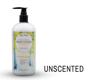Unscented Body Lotion | Organic Body Cream | Shea Butter Lotion | Scented Lotion | Almond Body Lotion | Fragrance Lotion | Eczema Lotion