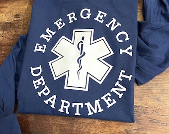 Emergency Department Long Sleeve Shirt - Comfort Fit