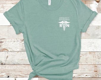 ER Nurse shirt, Emergency Department T-Shirt, Emergency Room Nurse Shirts, nurse shirts