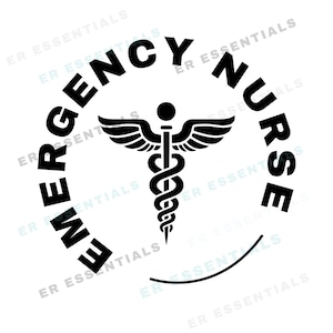 ER Nurse PNG Image: Emergency Room Design (Digital Download