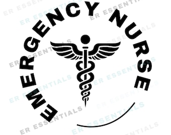 ER Nurse PNG Image: Emergency Room Design (Digital Download