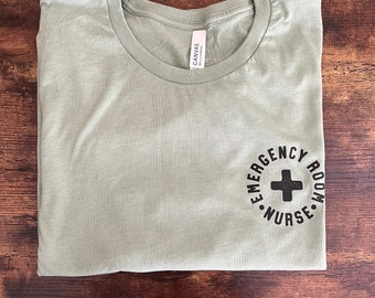 ER Nurse Shirt, Emergency Room Nurse t-shirt, Emergency Delartment shirts