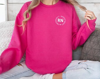 Emergency Department Sweatshirt, ER Nurse Shirts