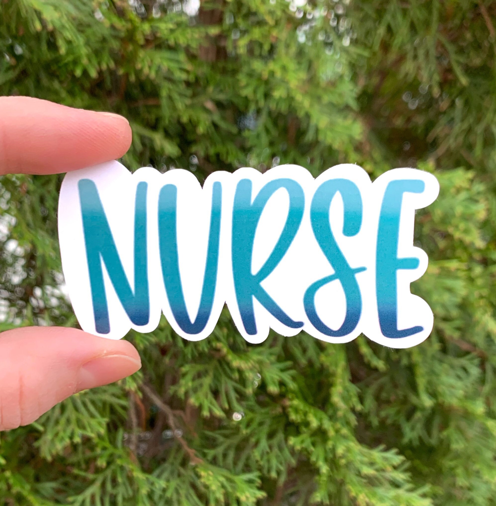 Nurse Sticker Nurse Sticker for Hydro Flask Laptop Stickers ER Etsy